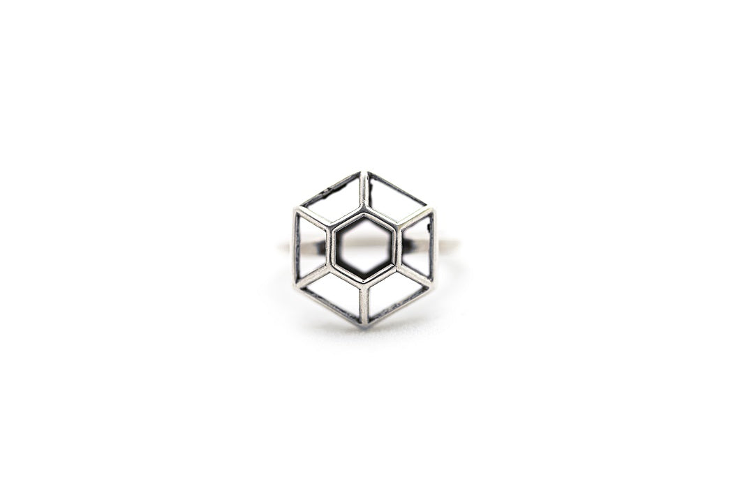 Round | small silver ring