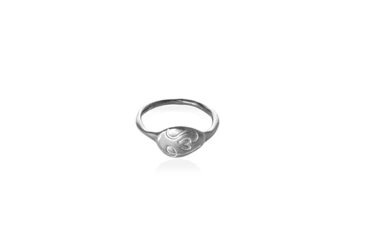 φως | fos silver "pebble" ring