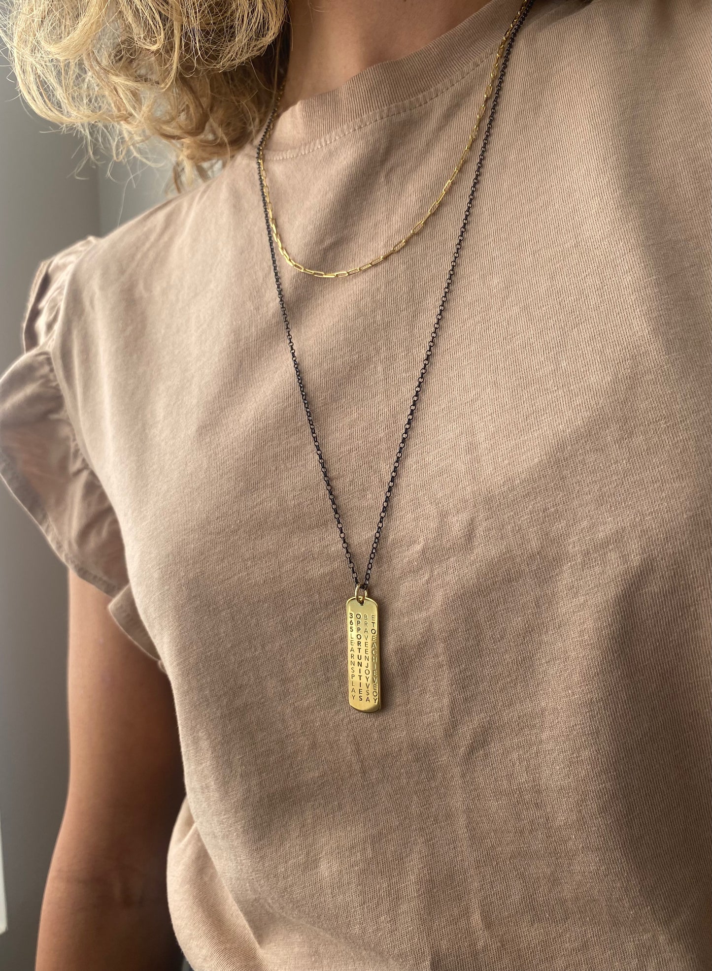 Rula Chain | goldplated or black