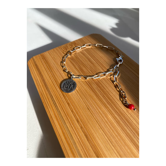 Luck | coin charm bracelet
