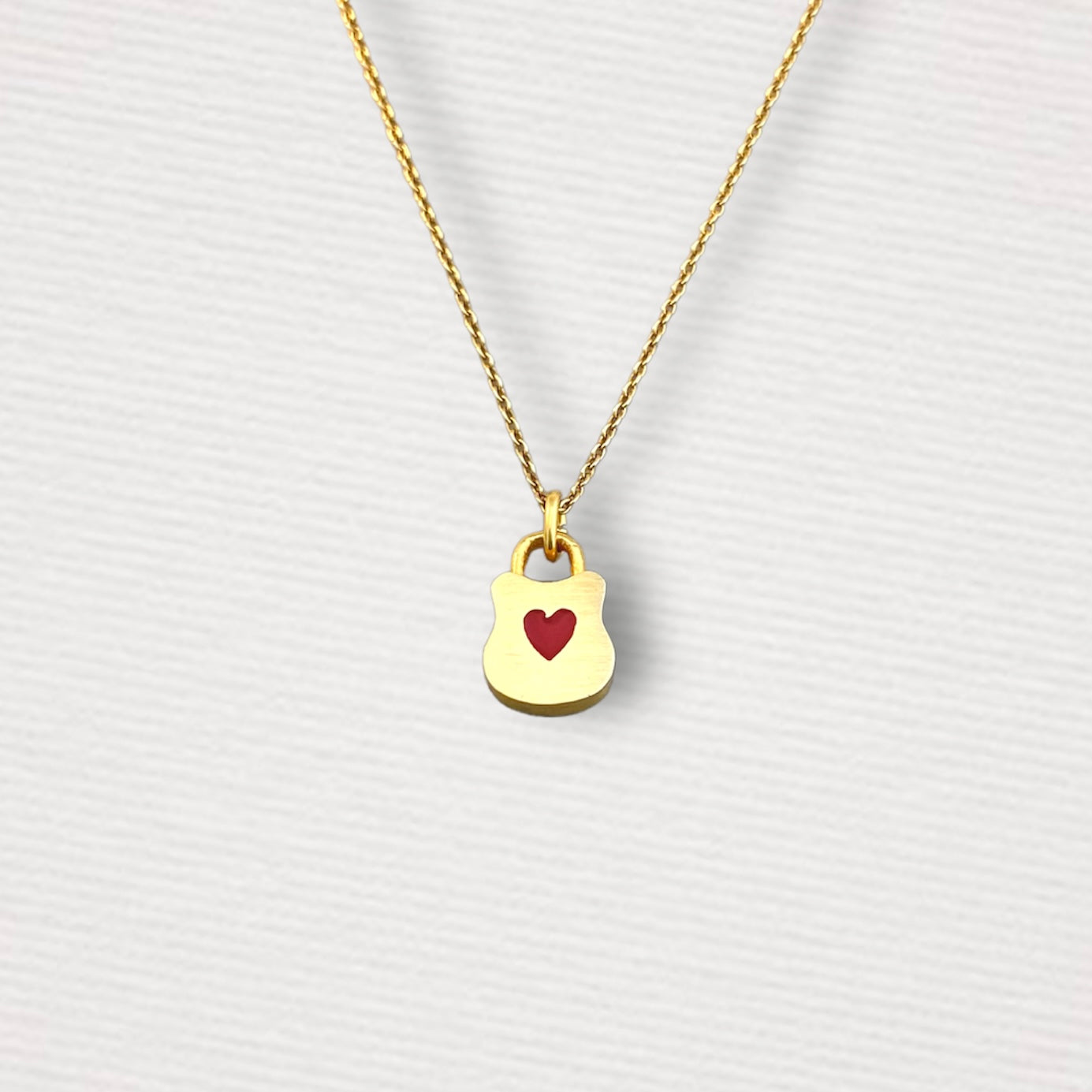 Love Forever | padlock charm necklace silver 925