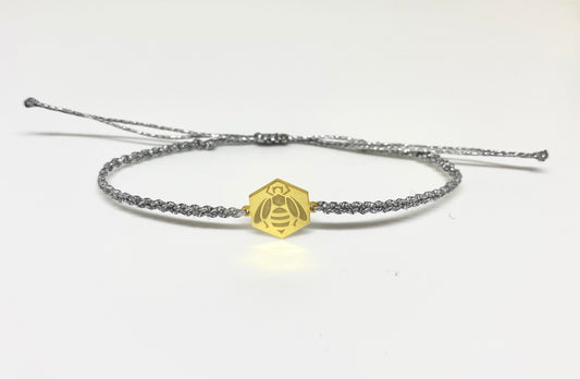 Bee your best self | double-face bracelet