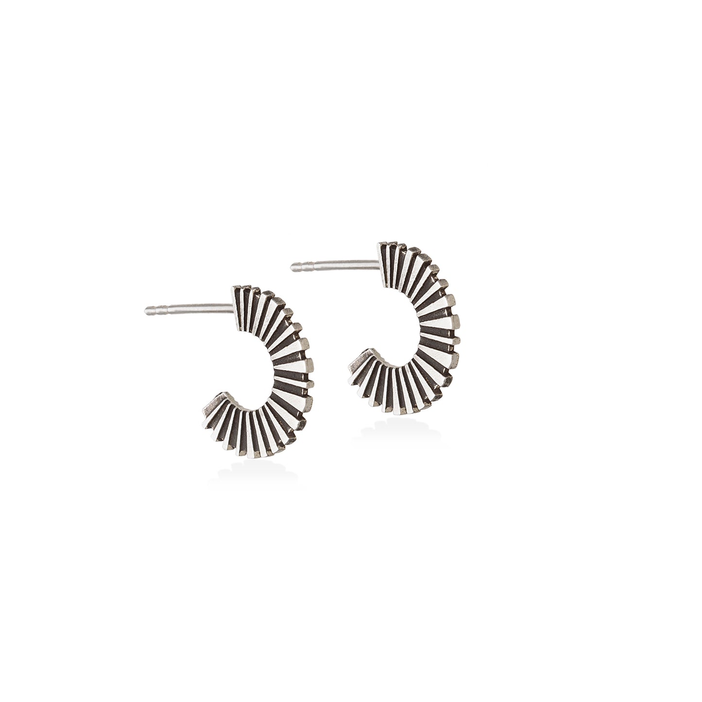 Bandoneon small hoop earrings