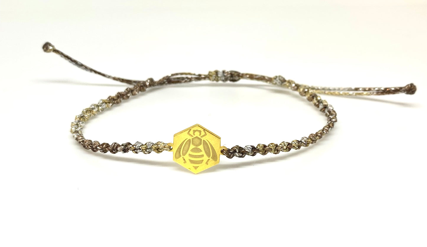 Bee your best self | double-face bracelet