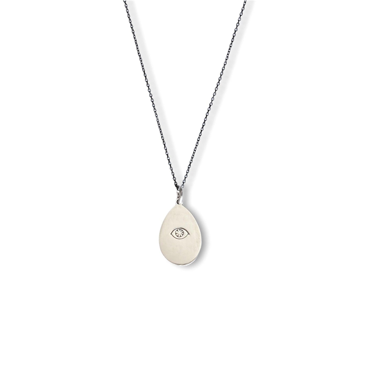 Eggs | Mini drop pendant silver 925