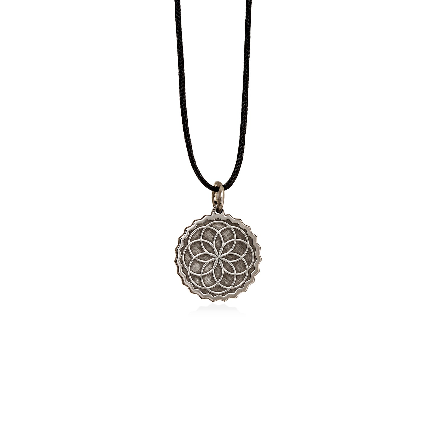 the creator | lucky charm | silver rhodium plated pendant