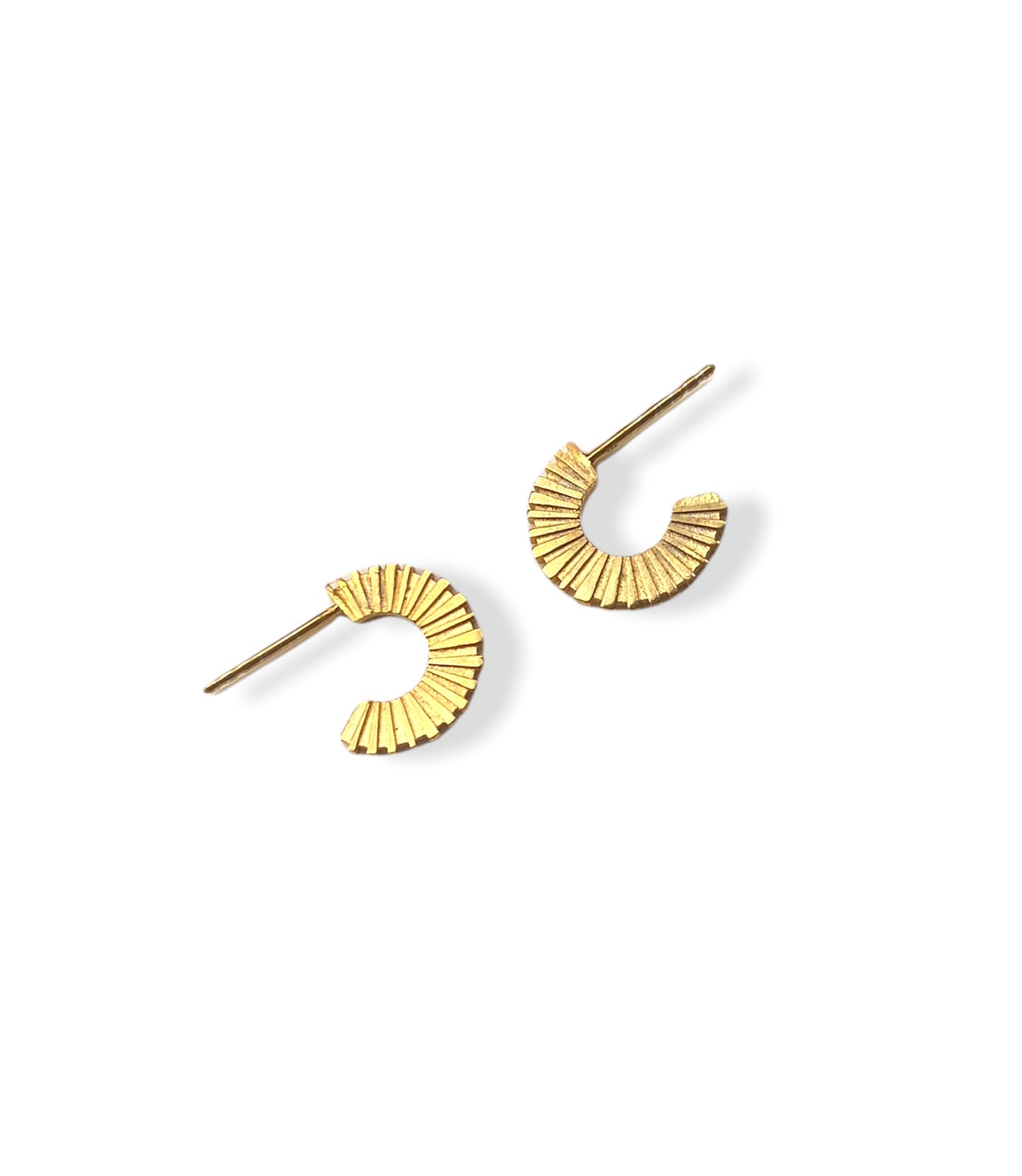 Bandoneon small hoop earrings