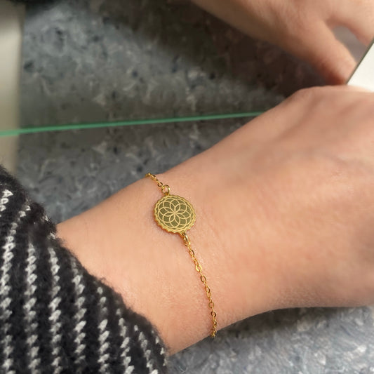 the creator | lucky charm | silver bracelet