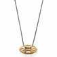 Navette | small goldplated silver pendant