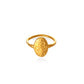 έρως | eros goldplated "pebble" ring