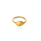 φως | fos goldplated "pebble" ring