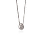 silver "pebble" pendant