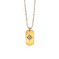 MOONLIGHT | mini tag 18k gold plated vermeil pendant